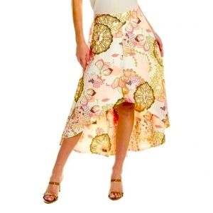 Area stars Jaimie High Low Full Skirt Sz Large elastic waist at back fully lined